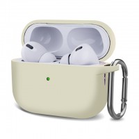 Silicone Case для Airpods Pro 2 (Antigue white)